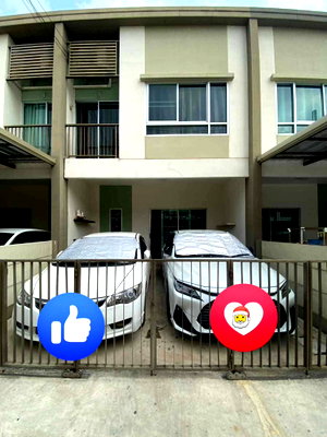 เช่าทาวน์โฮม ถนนสุขาภิบาล 5 : 🏡✨ทาวน์โฮม 2 ชั้น หมู่บ้านลุมพินีทาวน์วิลล์ เพิ่มสิน-วัชรพล 3 ห้องนอน 2 ห้องน้ำ ทำเลดี “วัชรพล-เพิ่มสิน” เฟอร์ครบ จบในหลังเดียว!