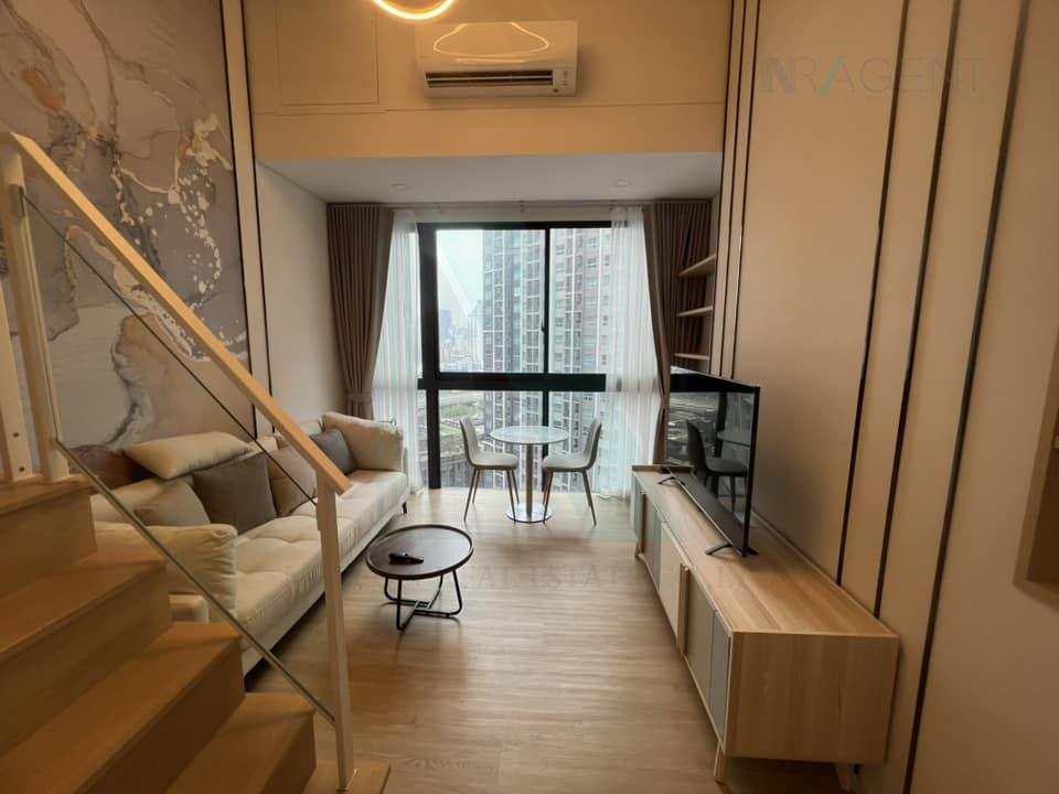 รูป 🔺 ให้เช่าคอนโด ไซมิส พระราม 9 อาคาร C ชั้น 11 Duplex ขนาด 37.00 ตรม ใกล้ ใกล้ MRT พระราม 9 - รูปที่ 4/8