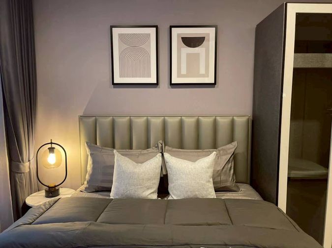 ห้องแต่งสวย ราคาพิเศษ ! ให้เช่า Life Asoke ไฮบ์ เฟอร์และเครื่องใช้ไฟฟ้าครบ