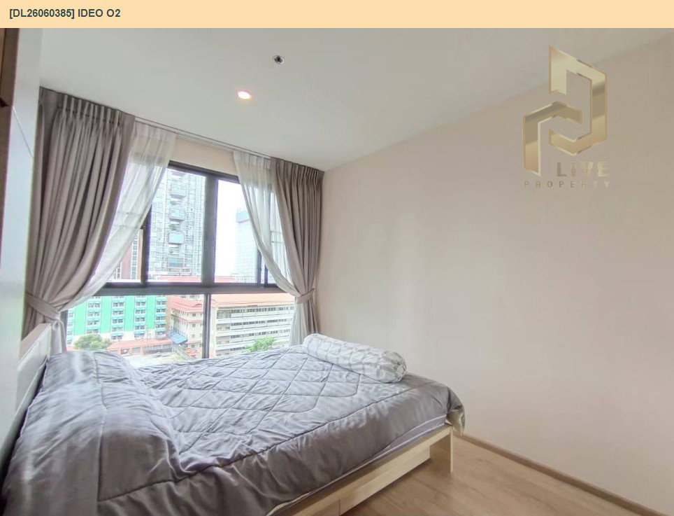 รูป DL26060385 ให้เช่าคอนโด ไอดีโอ โอทู (IDEO O2) ใกล้ BTS บางนา พร้อมเข้าอยู่ โทรด่วน 0638692663 LineID @952jdxxk - รูปที่ 4/7