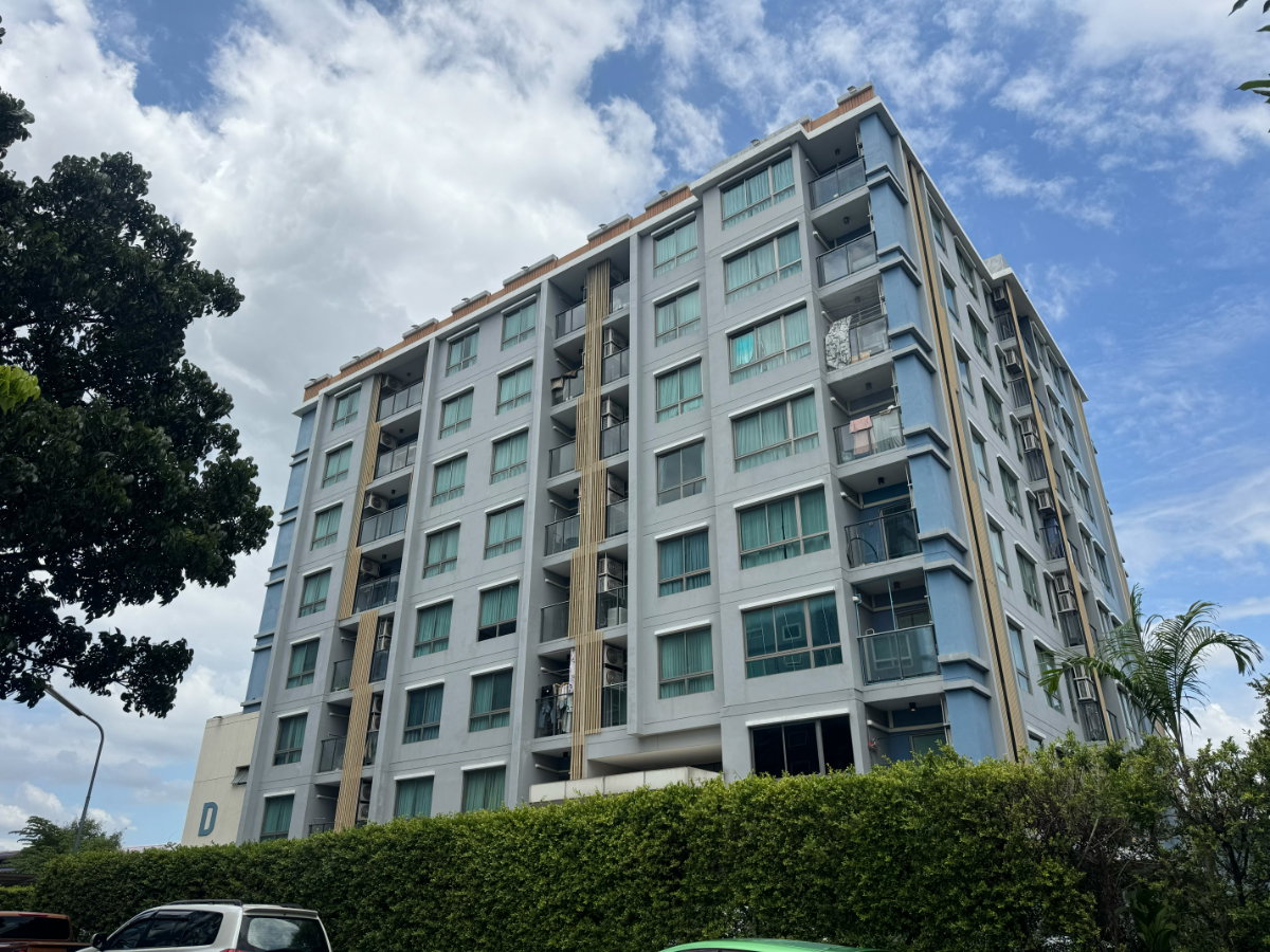 รูป ให้เช่า ริลล์ คอนโด รังสิต  Rill Condo เฟอร์ไฟฟ้าครบ มีฮู้ดดูดควัน ใกล้สถานศึกษา เเละติดรถไฟฟ้า  - รูปที่ 17/17