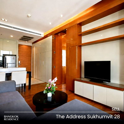 ขายคอนโด : 🔥ขายคอนโด 1 ห้องนอน The Address Sukhumvit 28 ราคาดีที่สุดในตลาด ใกล้ BTS พร้อมพงษ์