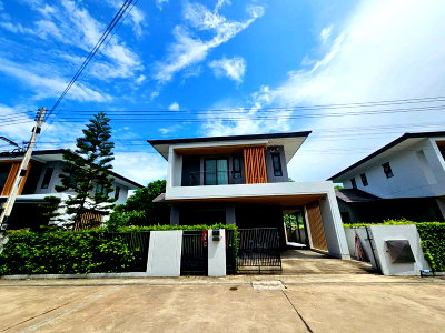 บ้านเดี่ยว ชลบุรี : ขายบ้านเดี่ยวโครงการคุณภาพ เดอ พอช แกรนด์ บรรยากาศดี เป็นส่วนตัว