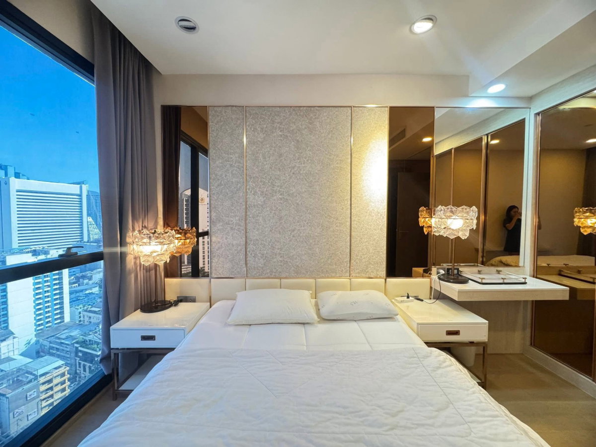 picture Ashton Chula Silom【𝐒𝐄𝐋𝐋 & 𝐑𝐄𝐍𝐓】🔥Luxurious room with a coordinated, sleek, and sophisticated urban style🔥 Contact Line ID: @hacondo - 4/10