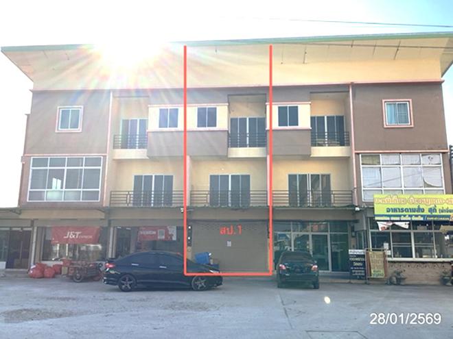 รูป อาคารพาณิชย์ 24.3 ตร.วา สารภี เชียงใหม่ 3.4M - รูปที่ 1/12