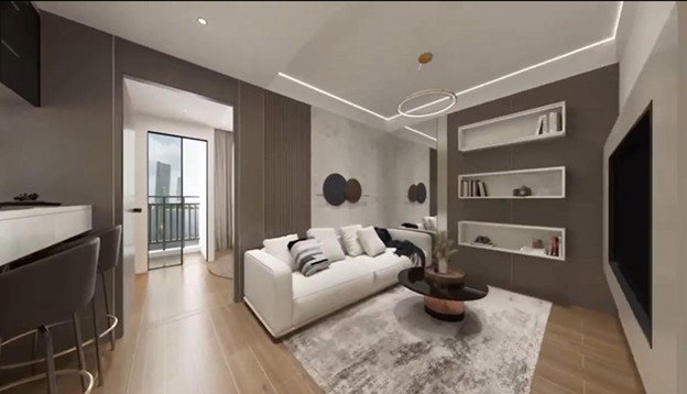 รูป ขายคอนโด Capri Residence Bangtao ชั้น 7 ตกแต่งครบ พร้อมเข้าอยู่ ทำเลดี เดินทางสะดวก - รูปที่ 1/9