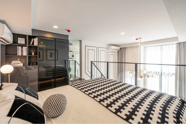 รูป ให้เช่า✨ Duplex 🔥PARK ORIGIN CHULA - SAMYAN✨Line ID @034etfin 📲1 ห้องนอน 1 ห้องน้ำ🔥พร้อมเข้าอยู่ โทรด่วน 064-665-7851 - รูปที่ 4/8