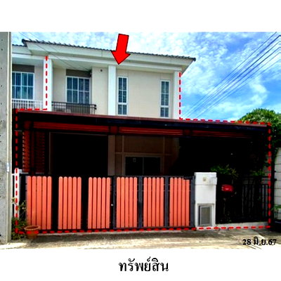 Townhouses for sale Samut Prakarn : FOR SALE  TOWNHOUSE PROPERTY  2754000 BAHT.