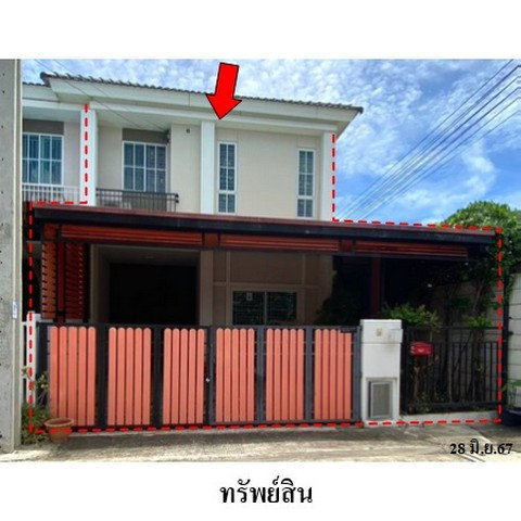 รูป ZTL0375 ขายทาวน์เฮ้าส์ เดอะคอนเนค 52 ตำบล บางโฉลง อำเภอ บางพลี จังหวัด สมุทรปราการ - รูปที่ 1/8