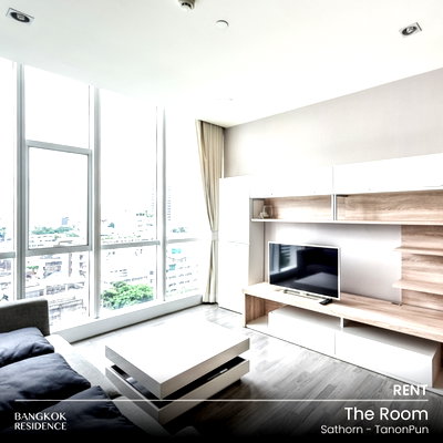 เช่าคอนโด BTS เซนต์หลุยส์ : เช่าคอนโด 💎The Room Sathorn - TanonPun ใกล้ BTS เซนต์หลุยส์ 45K, 2นอน 78 ตร.ม., ห้องสวย เฟอร์ครบ 💖 