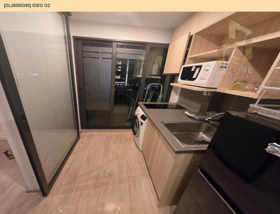 รูป DL26060350 ให้เช่าคอนโด ไอดีโอ โอทู (IDEO O2) ใกล้ BTS บางนา พร้อมเข้าอยู่ โทรด่วน 0614453194 LineID @952jdxxk - รูปที่ 7/8