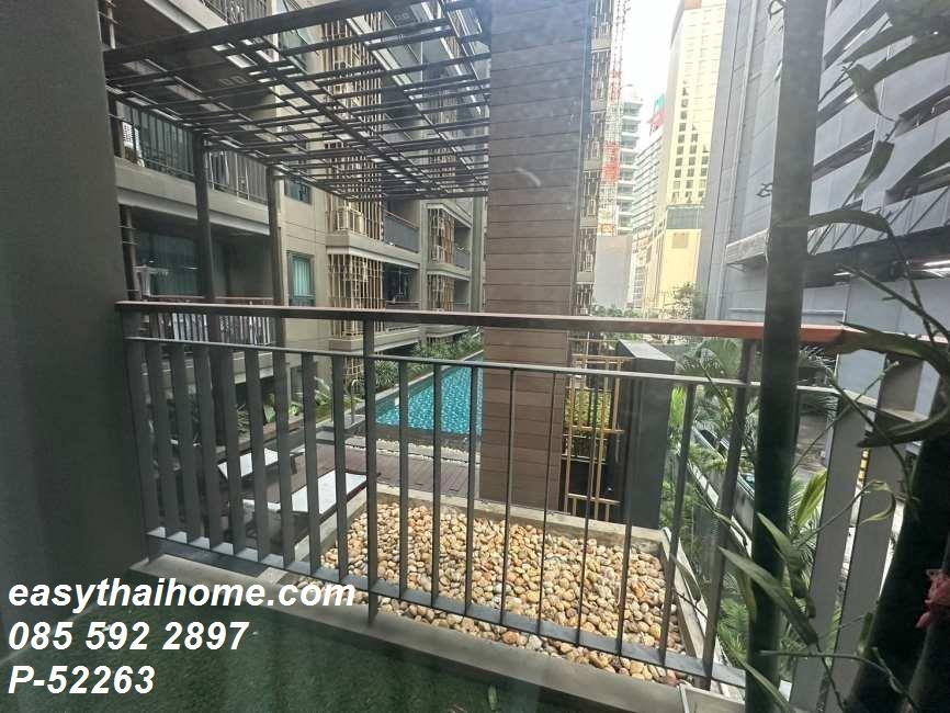 รูป P-52263 — ให้เช่าคอนโด ชั้น 3 Mirage Sukhumvit 27 ขนาด 2 นอน 1 น้ำ วิวสระว่ายน้ำ ใกล้ BTS อโศก และ MRT สุขุมวิท 085-592-2897 Line: @easythaihome - รูปที่ 12/14