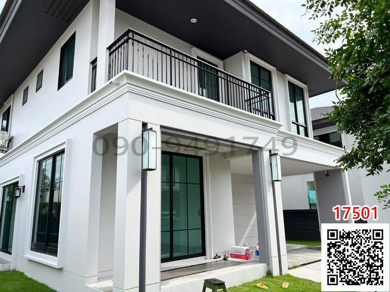 บ้านเดี่ยวให้เช่า : เช่า บ้านเดี่ยว 2 ชั้น หลังมุม หมู่บ้านเศรษฐสิริ พัฒนาการ 87