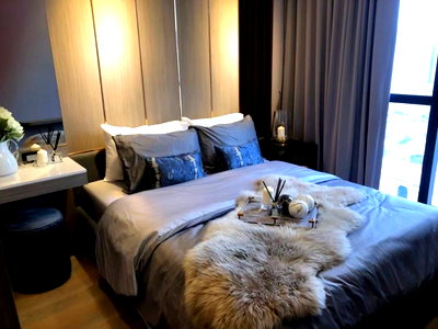 Condos for rent : Ashton Chula Silom【𝐒𝐄𝐋𝐋 & 𝐑𝐄𝐍𝐓】🔥Luxurious room with a coordinated, sleek, and sophisticated urban style🔥 Contact Line ID: @hacondo