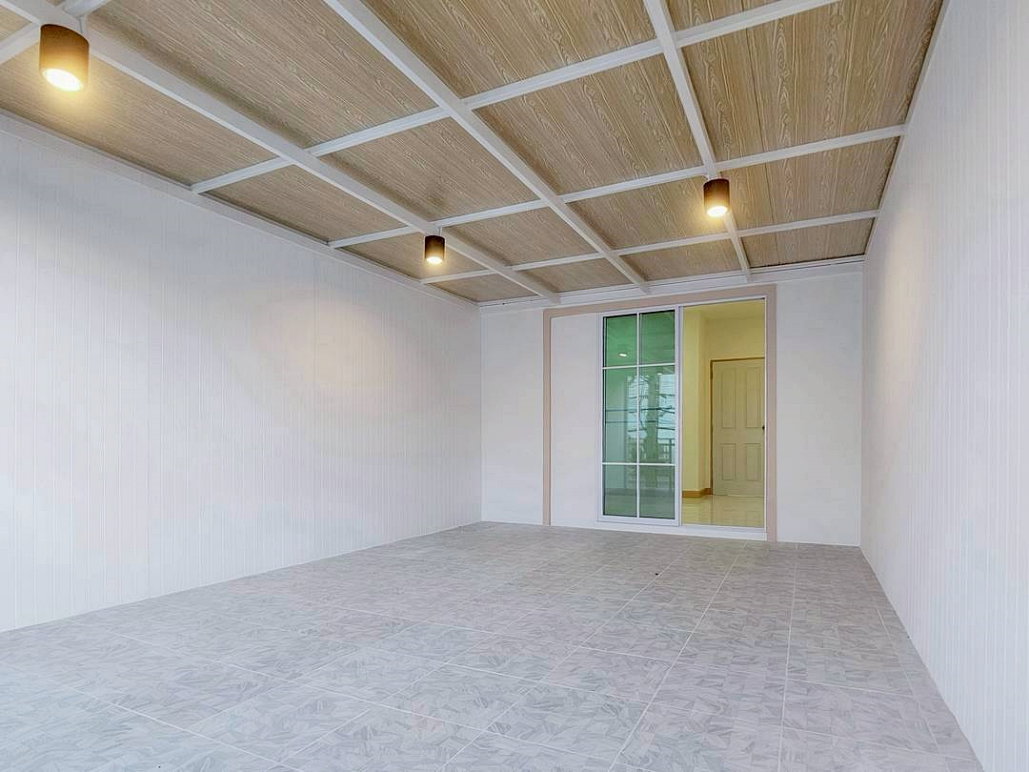 รูป บ้านสวย หลังริม มีเทอเรซหน้าบ้าน  #หมู่บ้านร่มเงาไม้ บางบัวทอง ถนนวัดลาดปลาดุก - รูปที่ 20/25