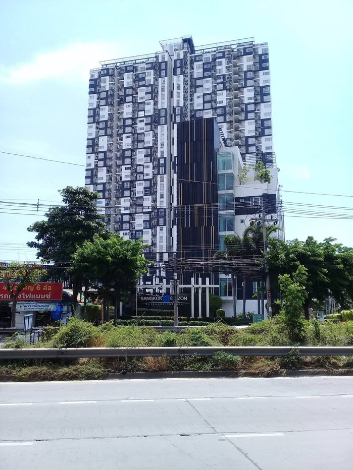 รูป (TT240)เช่าคอนโด Bangkok Horizon Ratchada-Thapra(แบงค์คอก ฮอไรซอน รัชดา-ท่าพระ)ชั้น18 32ตร.ม 1นอน 1ห้องน้ำ จอดรถและมอเตอร์ไซค์ได้ 1 คัน ใกล้BTSตลาดพลู - รูปที่ 14/15