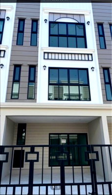 Townhouses for rent Saimai Avenue : For rent ETERNITY TOWN PRIMROSE VACHARAPHOL Eternity Town Primrose Watcharapol 3-storey townhouse