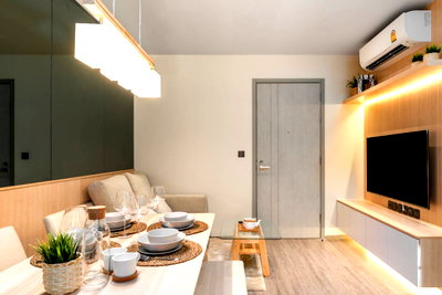 คอนโดให้เช่า : 🌟 Elegant City Living! Rhythm Ekkamai Condo for Rent  1 Bedroom | 1 Bathroom | 35 sq.m. 8th Floor | Fully Furnished Only 33,000 THB/Month