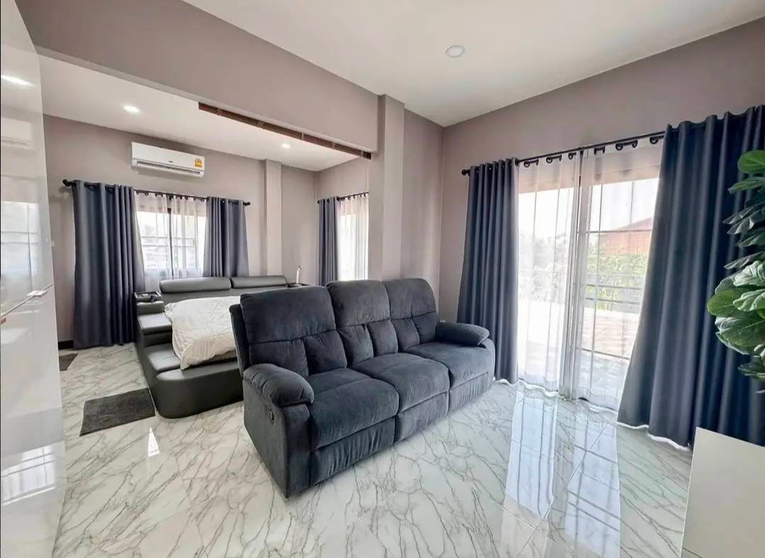 รูป ขายบ้านเดี่ยวหลังใหญ่ โซนสันกำแพง (ต้นเปา ใกล้แยกหลุยส์) เชียงใหม่ ใกล้โรงเรียนสันกำแพง (H468) T.0946511456 - รูปที่ 9/13
