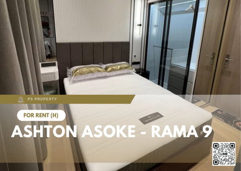 For Rent 🔥 Ashton Asoke - Rama 9 🔥 Brand new furniture, high-quality built-in fixtures, and complete electrical appliances.