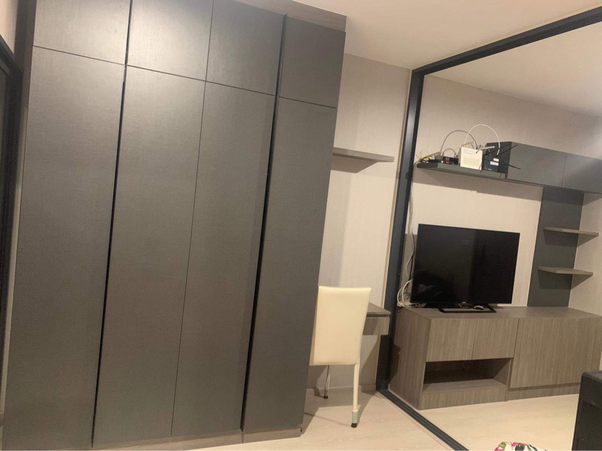 รูป ให้เช่าคอนโด ไอดีโอ ท่าพระอินเตอร์เช้นจ์ ชั้น 18 ห้อง Studio 1 ห้องนอน 1 ห้องน้ำ กั้นห้อง ขนาด 27 ตร.ม. ชั้น 18 - รูปที่ 12/19