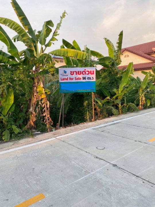 รูป ขายที่ดิน 96 ตร.วา ทำเลบางบัวทอง ใกล้ ตลาดสมบัติบุรี ราคาต่อรองได้ - รูปที่ 2/10
