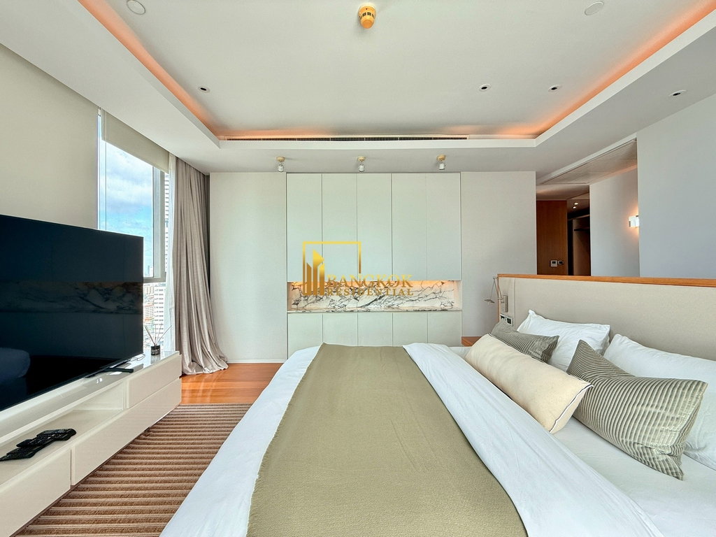 รูป Aequa | Stunning 4 Bed Duplex Penthouse For Rent in Thonglor - BR61399CD - รูปที่ 25/65