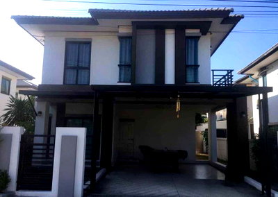 Houses for rent The Brio Mall : For rent Baan Fah Greenery Pinklao - Sai5 ready to move
