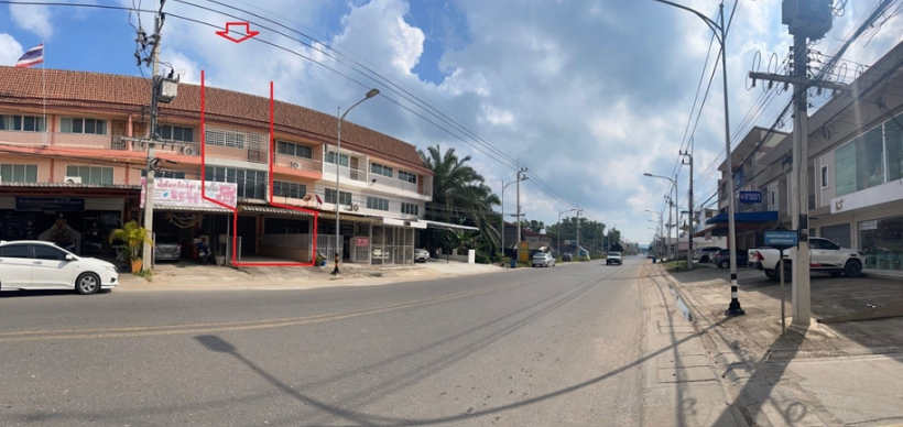 รูป อาคารพาณิชย์ 27 ตร.วา หลังสวน ชุมพร หลังสวน ชุมพร 3.5M - รูปที่ 1/6