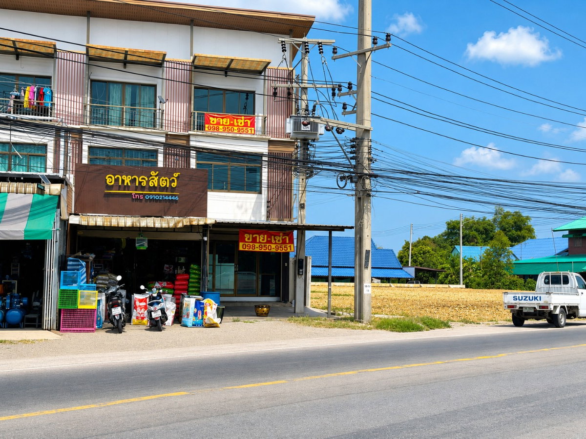 รูป ขายอาคารพาณิชย์ 3 ชั้น บ้านเกาะ อ.เมือง สมุทรสาคร ติดถนนใหญ่สวนส้ม พร้อมอยู่ เหมาะค้าขาย - รูปที่ 9/10