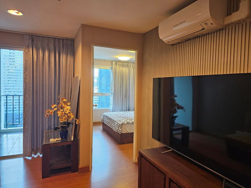 รูป ห้องแต่งสวย ราคาพิเศษ ! ให้เช่า Belle Grand พระราม 9 เฟอร์และเครื่องใช้ไฟฟ้าครบ - รูปที่ 7/8