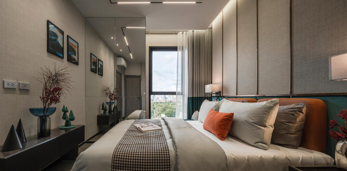 รูป Coco Parc 2 ห้องนอน Combine ห้องไซด์ใหญ่ วิวสวนเบญ - รูปที่ 6/7