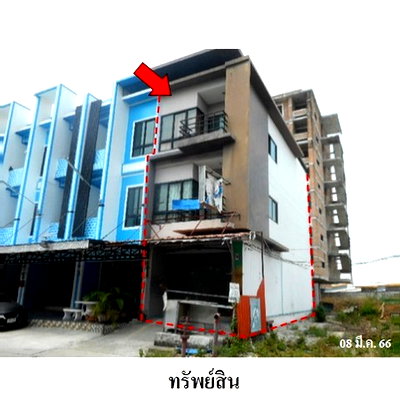 Shophouses for sale Sripatum University (Chonburi) : FOR SALE  COMMERCIAL BUILDING PROPERTY  4502000 BAHT.