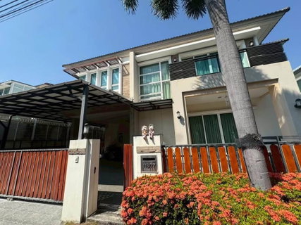 ✅ Luxurious detached house for sale, complete with built-ins, close to the Pink Line MRT ✅ Bangkok Boulevard Ratchada-Ramintra