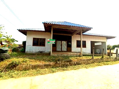 ขายบ้านเดี่ยว : บ้านเดี่ยว 91.5 ตร.วา โกสุมพิสัย มหาสารคาม 990,000