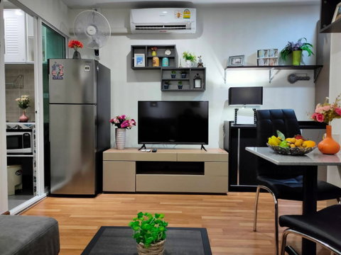 (TT255)เช่าคอนโด Regent Home Sukhumvit 81 (รีเจ้นท์โฮมสุขุมวิท 81)อาคารB ชั้น7 ขนาด 28 ตรม เฟอร์นิเจอร์ครบ ใกล้BTS อ่อนนุช