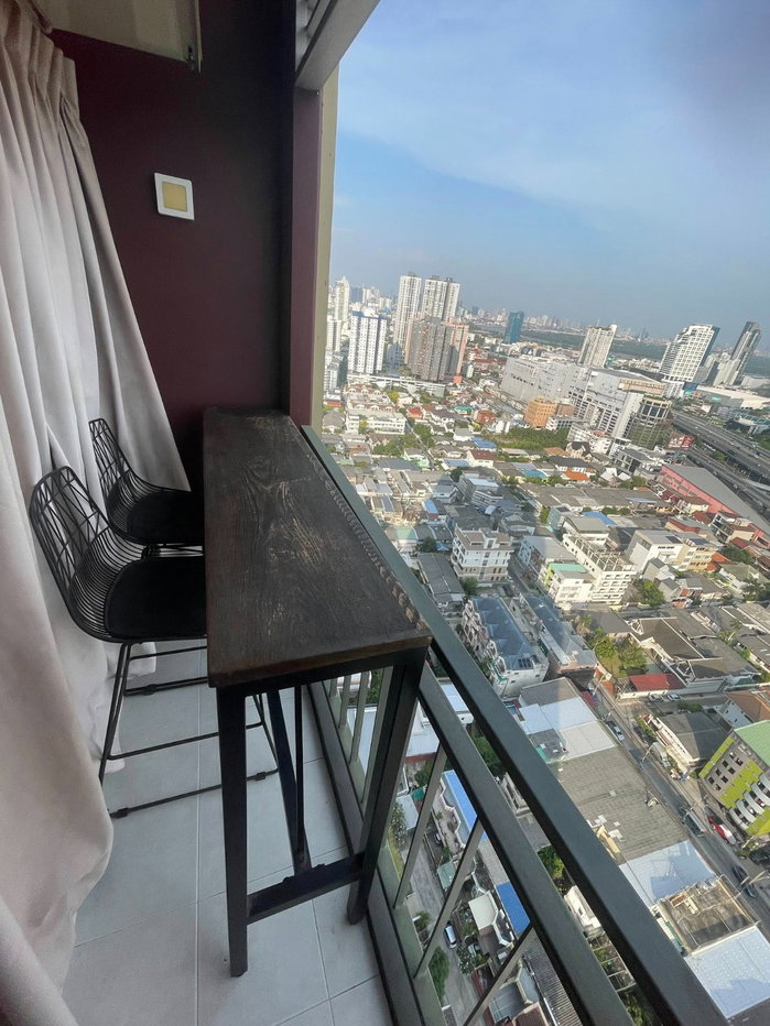 picture 🌅 High-Floor River Bend View Condo with Stunning Sunset | Only 11,000 THB/Month 📞087-558-6561 - 4/5
