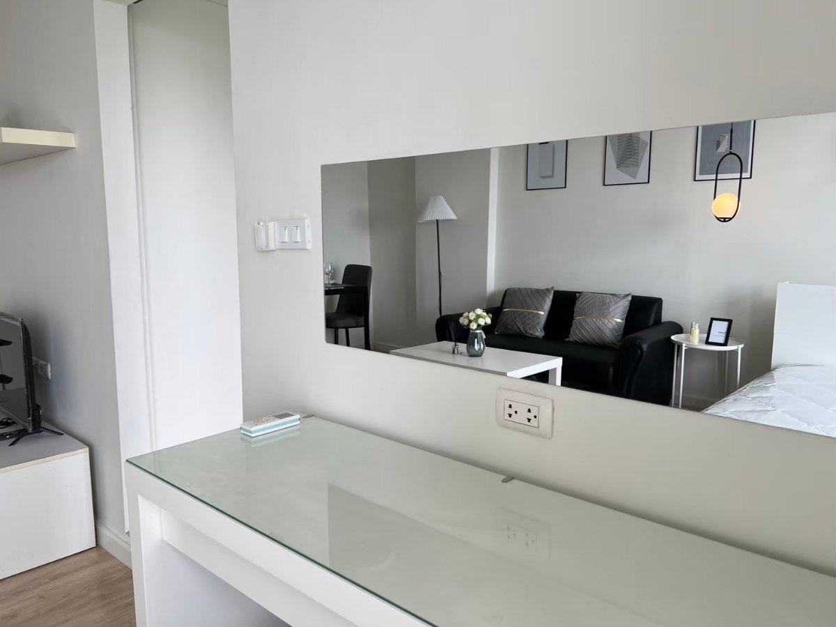 รูป 📌𝐔𝐏𝐃𝐀𝐓𝐄 𝐑𝐎𝐎𝐌 𝟐𝟎𝟐𝟔📌 ดีคอนโด แคมปัส รีสอร์ท บางนา [ห้องรีโนเวทใหม่ราคาสุดคุ้ม!!]  ID LINE: atccity 💻 - รูปที่ 4/9