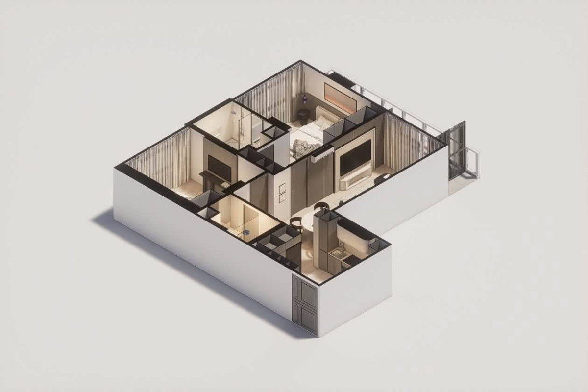 รูป ขายคอนโดหรู 2 ห้องนอน 2 ห้องน้ำ โครงการรวี วารี เรสซิเดนซ์ นิมมานซอย 15 ใกล้ One Nimman เชียงใหม่ (C568) T.0946511456 - รูปที่ 13/13