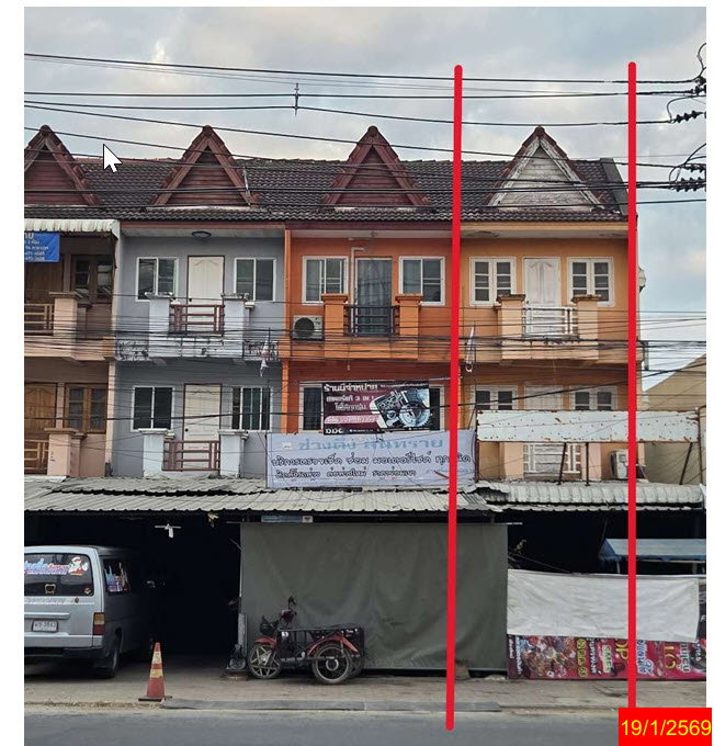 รูป อาคารพาณิชย์ 27.8 ตร.วา อำเภอสันทราย เชียงใหม่ 3.9M - รูปที่ 6/7