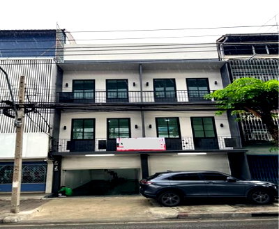 เช่าสำนักงาน ม.สยาม : ให้เช่าอาคารสำนักงาน 3 ชั้น 2 คูหา ตีทะลุ ริมถนนสุขสวัสดิ์ แยกบางประแก้ว ใกล้พระราม 2 /Renovate ใหม่ เหมาะเป็นสำนักงาน , คลีนิค , หน้าร้าน จดบริษัทได้