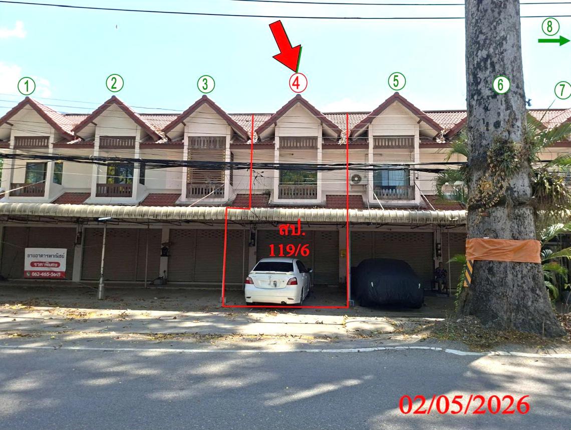 picture SHOP HOUSE 21.7 Sq.w. Saraphi Chiang Mai for 2.3M - 6/14