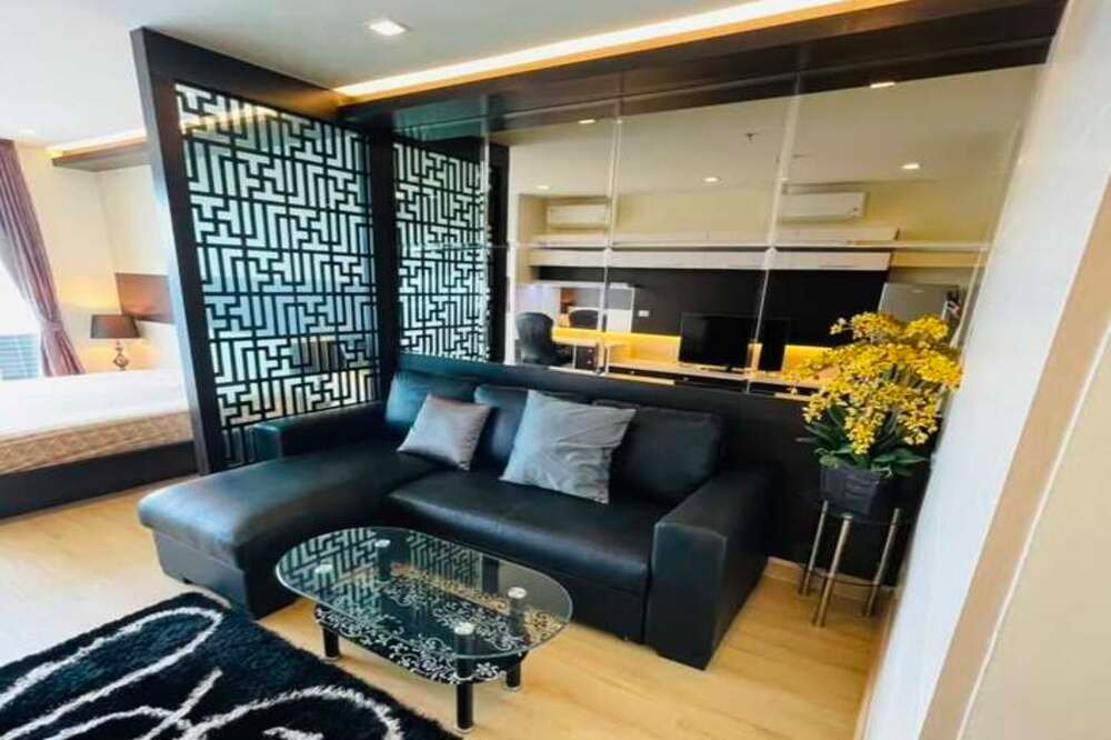 รูป 🔥 เช่าด่วน !! Sky Walk, ห้องสตูดิโอ, 1 ห้องน้ำ, ชั้นสูง 39++, ห้องเพิ่งรีโนเวทใหม่ !!🔥Code C20230204545 แต่งครบ, พร้อมเข้าอยู่📣📣 - รูปที่ 2/7