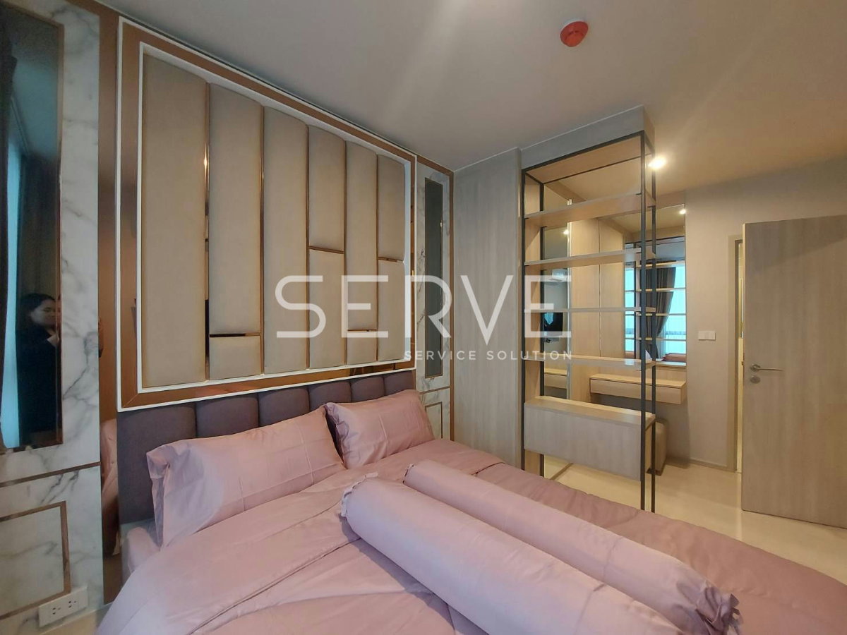 รูป 🔥ห้องกว้าง 1นอน ตกแต่งหรู วิวโล่ง เฟอร์จัดเต็ม พร้อมอยู่ คอนโดใหม่ทำเลดีๆ เดิน20ก้าว ถึง เมกาบางนา @ NUE Mega Plus Bangna - รูปที่ 8/9