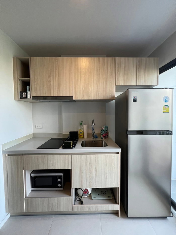 รูป (TT247)เช่าคอนโดThe Nest Sukhumvit 64(เดอะ เนสท์เล่สุขุมวิท 64)ชั้น7 ขนาด29ตรม 1นอน 1ห้องน้ำ วิวสระน้ำ เฟอร์นิเจอร์ครบ ใกล้BTS ปุณณวิถี และ อุดมสุข - รูปที่ 9/11