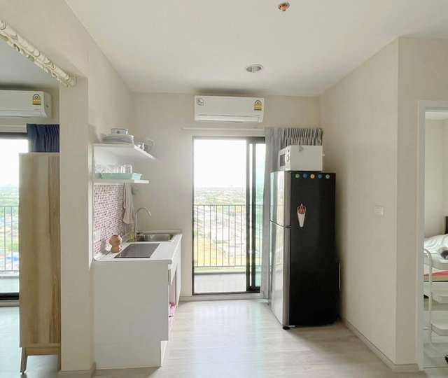 รูป (TT244)ให้เช่าคอนโด Plum Condo Central Station Phase 2(พลัมคอนโด เซ็นทรัล สเตชั่น เฟส 2)ชั้น25 ขนาด49 ตรม 2 นอน 2 ห้องน้ำ city view  - รูปที่ 7/18
