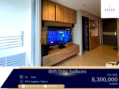 ขายคอนโด : 🌟 Elevate Your Living at RHYTHM Sathorn – Luxury Oasis in the Heart of Bangkok’s CBD