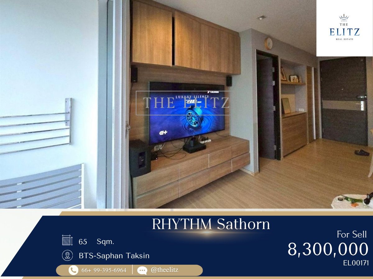 รูป 🌟 Elevate Your Living at RHYTHM Sathorn – Luxury Oasis in the Heart of Bangkok’s CBD - รูปที่ 1/16