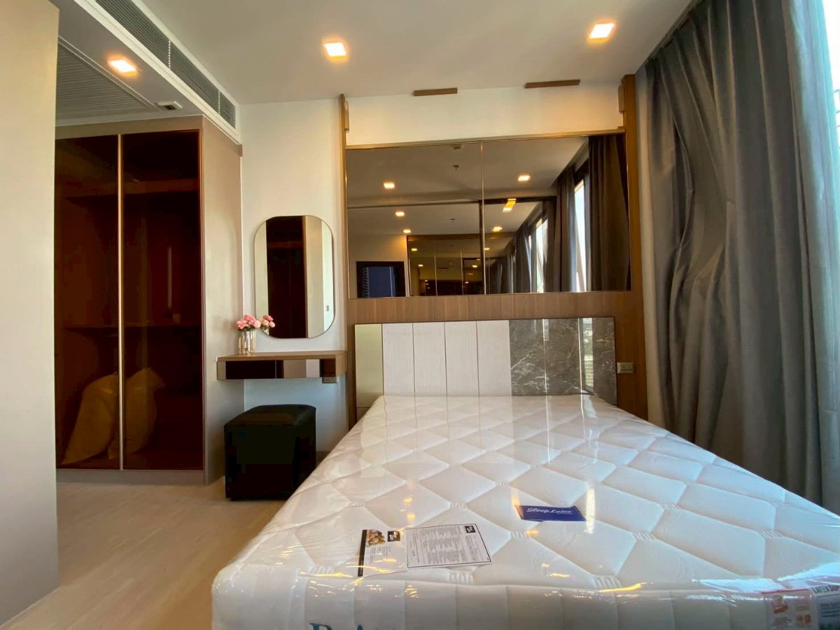 รูป Condo for RENT : One 9 Five 𝐒𝐢𝐳𝐞 : 30 sqm. 𝐓𝐲𝐩𝐞 : 1 Bed /1 Bath / City View 𝐅𝐥𝐨𝐨𝐫 : 34th Building : B - รูปที่ 2/5