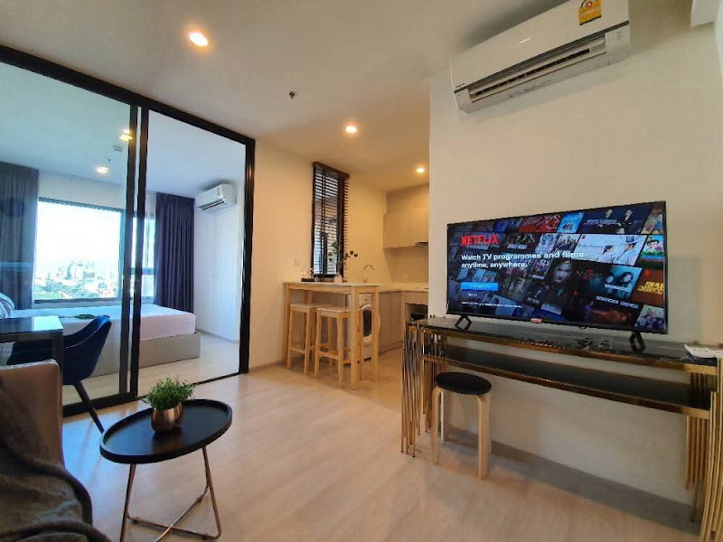 รูป ห้องแต่งสวย ราคาพิเศษ ! ให้เช่า Life อโศก เฟอร์และเครื่องใช้ไฟฟ้าครบ - รูปที่ 8/10